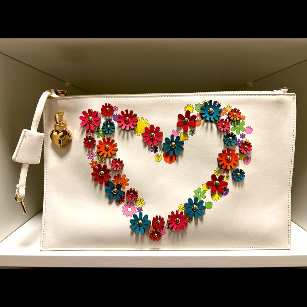 Galian new purse white leather